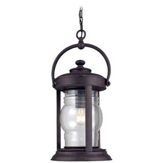 Station Square Collection 24" High Outdoor Hanging Light   #J4678
