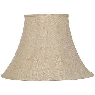 Ivory Bell Linen Lamp Shade 9x19x12.5 (Spider)   #79375