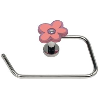 Oops A Daisy Pink Toilet Paper or Towel Holder   #78110