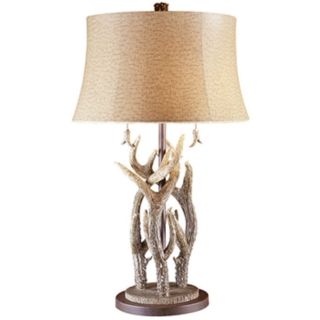 High Country Antler Table Lamp   #53655