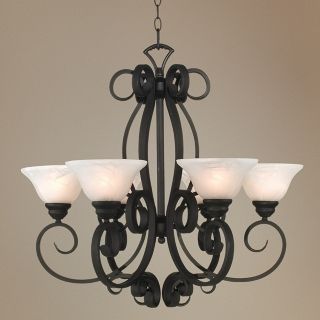 Manchester Collection Iron 28" Wide  Chandelier   #06809