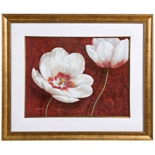 Uttermost 40 1/4" Wide Prized Blooms Framed Wall Art   #V3951