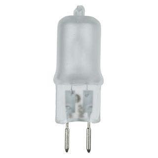 50 Watts  Frosted Halogen Bi Pin Light Bulb   #35718