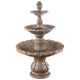 Henri Studios Classical Acanthus Garden Fountain   #04331