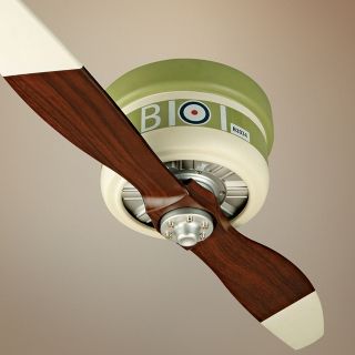 42" Craftmade Sopwith Camel Warplane Hugger Ceiling Fan   #J2057