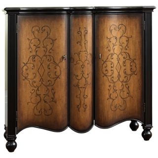 Medici Multi Tone Midnight Hand Painted Accent Chest   #W2633