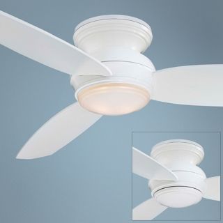 44" Minka Aire Concept White Outdoor Ceiling Fan   #R2649