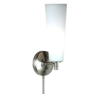Robert Abbey Marina Collection Chrome Plug In Wall Lamp   #57812