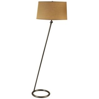 Incline Mission Bronze with Adjustable Shade Floor Lamp   #U9391