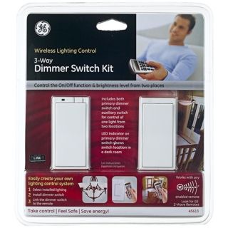 GE Wireless Lighting Control 3 Way Dimmer   #P0521
