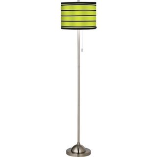 Giclee Bold Lime Brushed Nickel Pull Chain Floor Lamp   #99185 83454