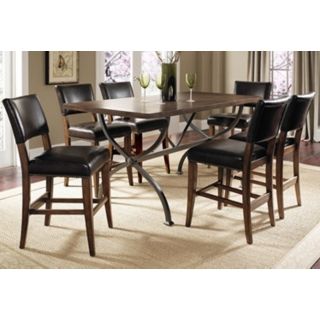 Hillsdale Cameron Parsons 7 Piece Counter Height Dining Set   #V9836