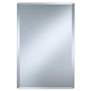 Frameless Rectangular 30" High Beveled Mirror   #P1401