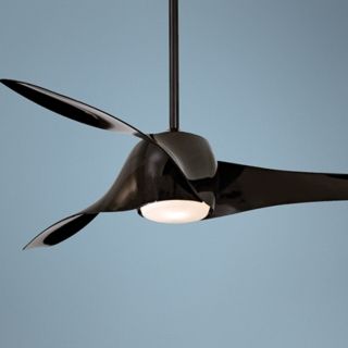 58" Artemis High Gloss Black Ceiling Fan   #95064