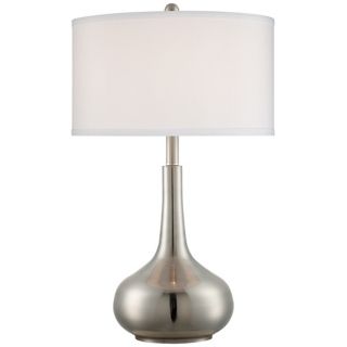 Gourd Brushed Steel Table Lamp   #U4155