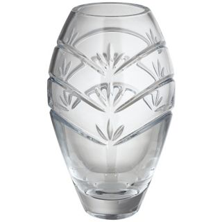 Kathy Ireland Montecito 8 1/2" High Slovenian Crystal Vase   #V9070