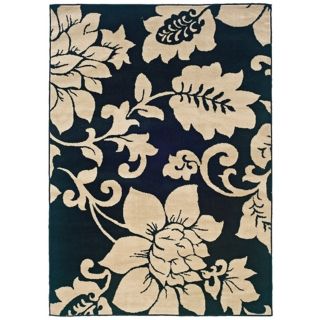 Bexley Collection Grand Floral Area Rug   #R3399