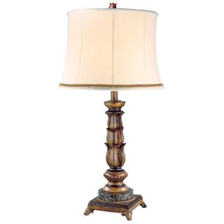 Kathy Ireland Golden Treasure Table Lamp   #14237