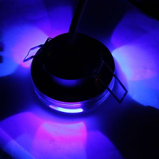 3w 75lm 450 465K cristal azul luz de la lámpara de techo bombilla LED
