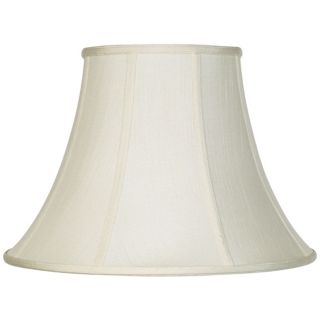 Imperial Collection Creme Bell Lamp Shade 9x18x13 (Spider)   #R2642