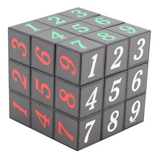EUR € 7.81   Número 3x3x3 desafío para la mente cubo mágico IQ