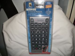 Giant Innovage Jumbo Universal Remote Control Up to 8 Devices