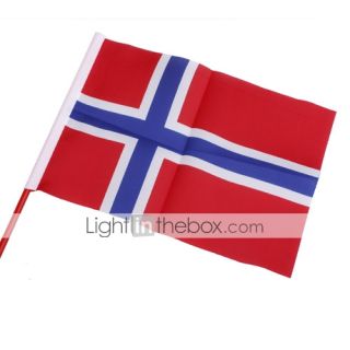 EUR € 1.83   Bandiera della Norvegia grande 21,5 cm, Gadget a