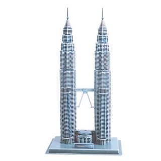 USD $ 22.39   DIY Paper 3D Puzzle Kuala Lumpur Convention Centre KLCC