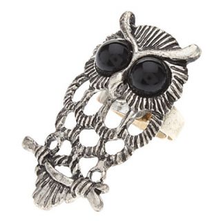 EUR € 2.75   Scavare Owl tibetano Silver Ring Turquoise regolabile