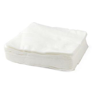 serviette de toilette non tissé pour les voyages (blanc, 80 pack