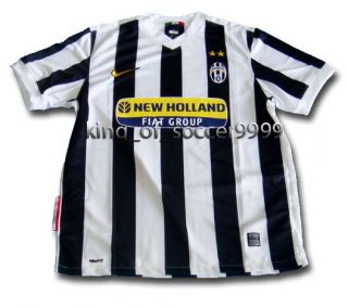 Juventus Home 16 Camoranesi 09 10 Size M Football Shirt