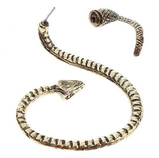 EUR € 1.92   Boucle doreille or antique Serpent Forme, livraison