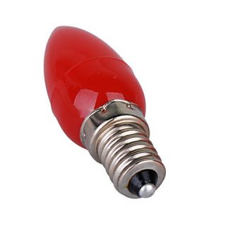 EUR € 7.53   E14 rött ljus LED ljus glödlampa (220V, 2 pack