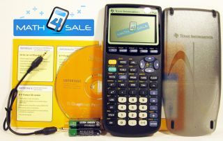 RARE Charcoal Texas Instruments TI 83 Plus Graphic Calculator TI83 83