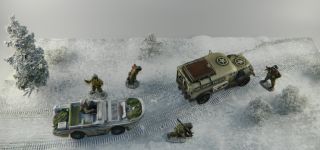 WWII Winter Dio Behind Front Lines Free Mat K C TGM