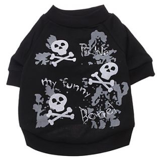 EUR € 5.97   Skull Pattern feliz Camiseta para perros (S XXL