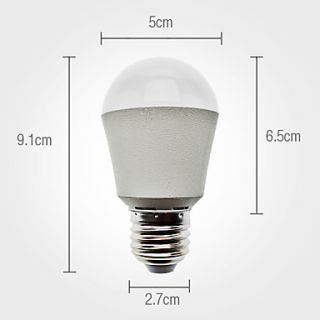 EUR € 8.27   E27 5W 420LM 3000 3200K Warm White Light Bulb Bola LED