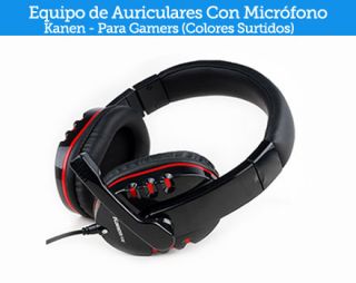 Review en oferta de Equipo de Auriculares Con Micrófono Kanen   Para