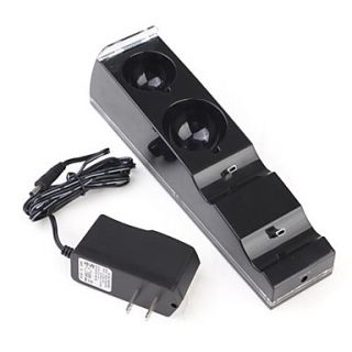 USD $ 24.59   Dual Charger for PS3 Wireless Controller and MOVE
