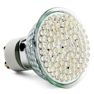 Lampadina LED luce bianca naturale GU10 80 LED 3 3.5W 400LM 6000 6500K