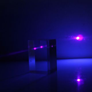 Flashlight Shaped 405nm Purple Laser Pointer Set (1x16340, 1xCR123A