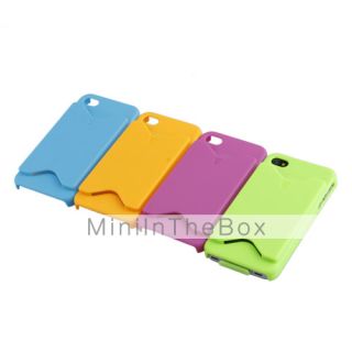 USD $ 2.59   Credit Card Holder Hard Cover Case for iPhone 4 (Random