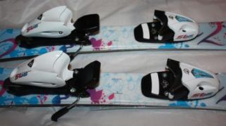Kids Skis K2 76cm Skis K2 Tyrolia SL45 Bindings New