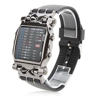 EUR € 10.02   Montre à Quartz Digitale pour Homme, En Caoutchouc