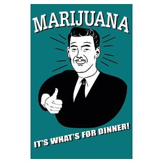 Funny Marijuana Posters & Prints
