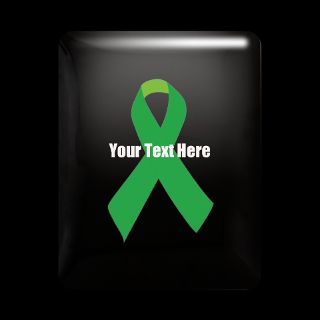 Awareness Gifts > Awareness IPad Cases > green ribbon iPad Case