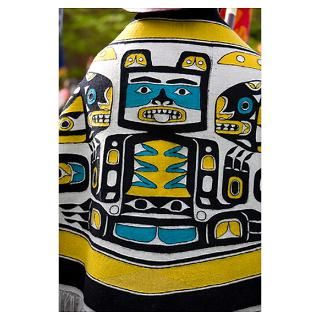 Wall Art  Posters  Tlingit Indian Brown Bear Crest