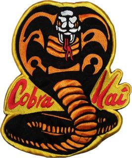 Karate Kid Replica Cobra Kai Embroidered Big Patch Back