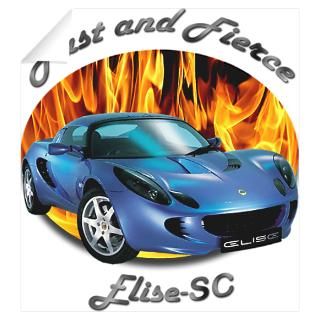 Wall Art  Wall Decals  Lotus Elise SC Wall Decal