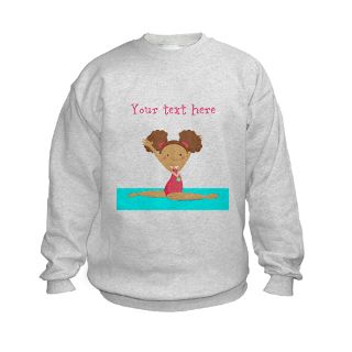 Gifts > Sweatshirts & Hoodies > Brown haired gymnast Sweatshirt